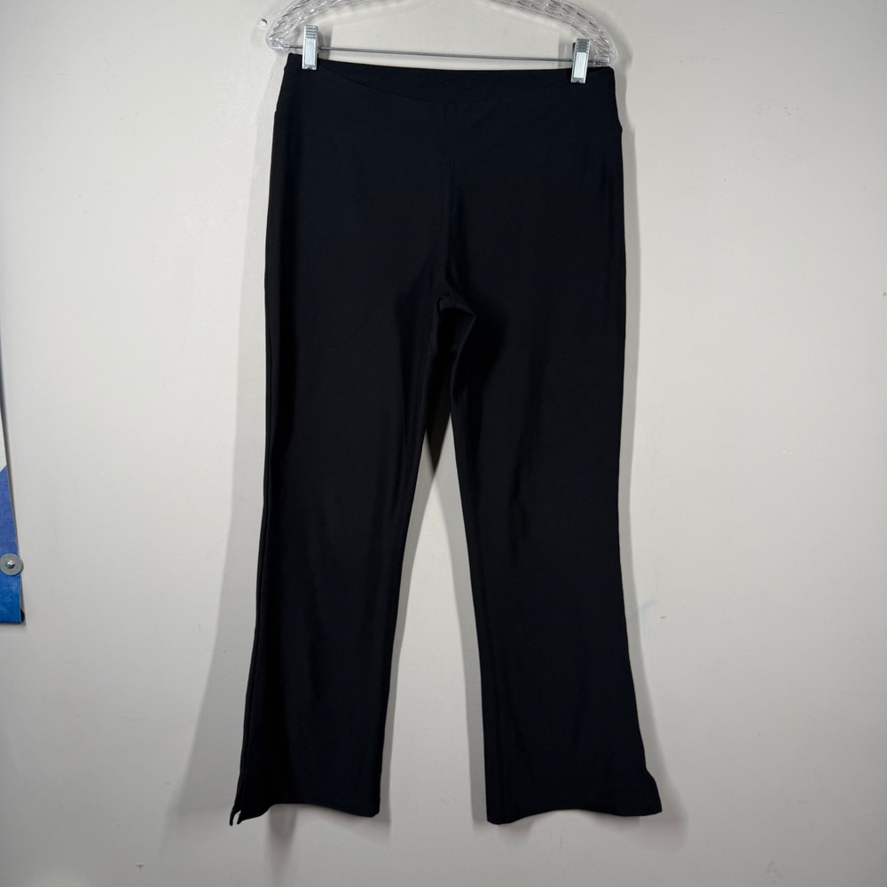 Lucy Tech Black Yoga Pants Womens Medium Flare Leg Athletic Trousers RN103754